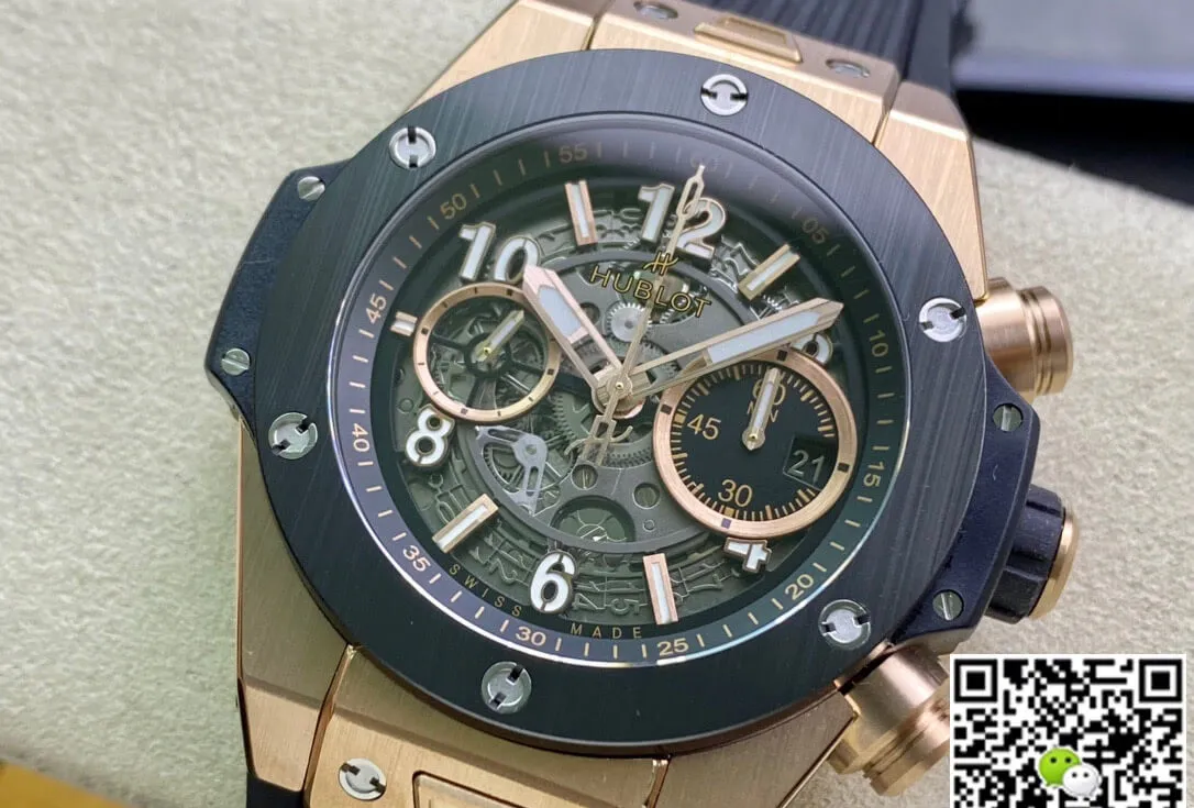 Hublot Big Bang 421.0X.1180.RX ZF Factory 1:1 Best Edition Replica Watch Black Strap